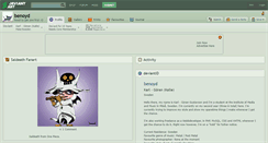 Desktop Screenshot of benoyd.deviantart.com