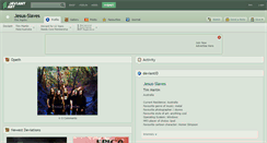 Desktop Screenshot of jesus-slaves.deviantart.com