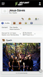 Mobile Screenshot of jesus-slaves.deviantart.com