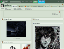 Tablet Screenshot of anniasha.deviantart.com