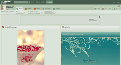 Desktop Screenshot of dipliner.deviantart.com