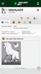 Mobile Screenshot of killerkyle09.deviantart.com