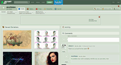 Desktop Screenshot of annhelen.deviantart.com