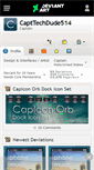 Mobile Screenshot of capttechdude514.deviantart.com