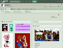 Tablet Screenshot of jykata12.deviantart.com
