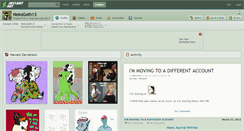 Desktop Screenshot of nekogoth13.deviantart.com