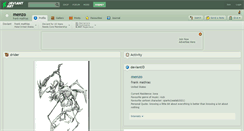Desktop Screenshot of menzo.deviantart.com