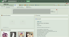 Desktop Screenshot of neko-ryu.deviantart.com