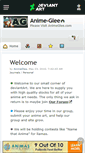 Mobile Screenshot of anime-glee.deviantart.com