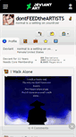 Mobile Screenshot of dontfeedtheartists.deviantart.com