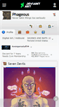 Mobile Screenshot of phageous.deviantart.com