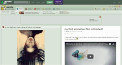 Desktop Screenshot of minzile.deviantart.com