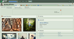 Desktop Screenshot of deviant-affliction.deviantart.com