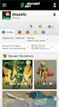 Mobile Screenshot of drazelic.deviantart.com