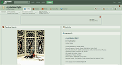 Desktop Screenshot of crystalstarrlight.deviantart.com