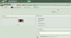 Desktop Screenshot of mariapereira.deviantart.com