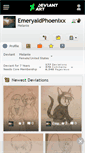 Mobile Screenshot of emeryaldphoenixx.deviantart.com