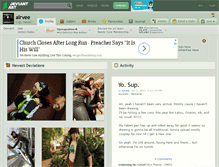 Tablet Screenshot of airvee.deviantart.com