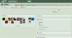 Desktop Screenshot of kamekai.deviantart.com