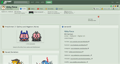 Desktop Screenshot of kirby-force.deviantart.com