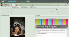 Desktop Screenshot of cfleighe.deviantart.com