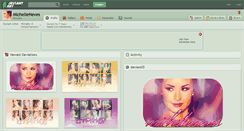 Desktop Screenshot of michelleneves.deviantart.com