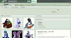 Desktop Screenshot of mpregfur.deviantart.com