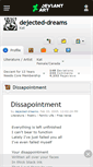 Mobile Screenshot of dejected-dreams.deviantart.com