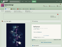 Tablet Screenshot of fabiandelange.deviantart.com