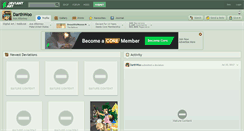 Desktop Screenshot of darthwoo.deviantart.com