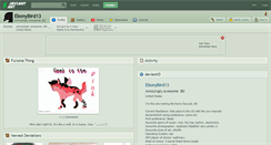 Desktop Screenshot of ebonybird13.deviantart.com