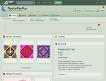 Tablet Screenshot of flippity-flip-flop.deviantart.com