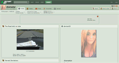 Desktop Screenshot of dramastar.deviantart.com