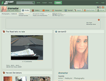 Tablet Screenshot of dramastar.deviantart.com