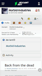 Mobile Screenshot of morbid-industries.deviantart.com