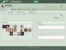 Tablet Screenshot of beyourpet.deviantart.com