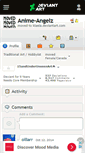 Mobile Screenshot of anime-angelz.deviantart.com