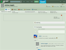 Tablet Screenshot of anime-angelz.deviantart.com