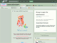 Tablet Screenshot of cuteavvieoverload.deviantart.com