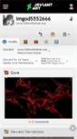 Mobile Screenshot of imgod5552666.deviantart.com