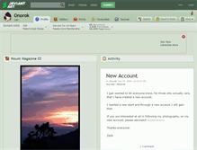 Tablet Screenshot of onorok.deviantart.com