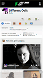 Mobile Screenshot of different-dolls.deviantart.com