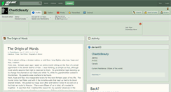 Desktop Screenshot of chaoticbeauty.deviantart.com
