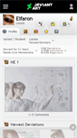 Mobile Screenshot of elfaron.deviantart.com