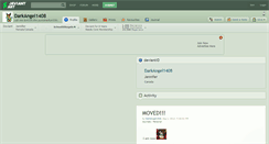 Desktop Screenshot of darkangel1408.deviantart.com