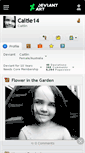 Mobile Screenshot of caitie14.deviantart.com