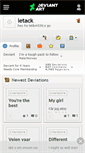 Mobile Screenshot of letack.deviantart.com