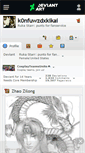 Mobile Screenshot of k0nfuwzdxkikai.deviantart.com