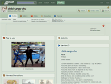 Tablet Screenshot of chibi-sango-chu.deviantart.com