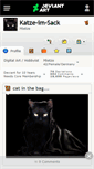 Mobile Screenshot of katze-im-sack.deviantart.com